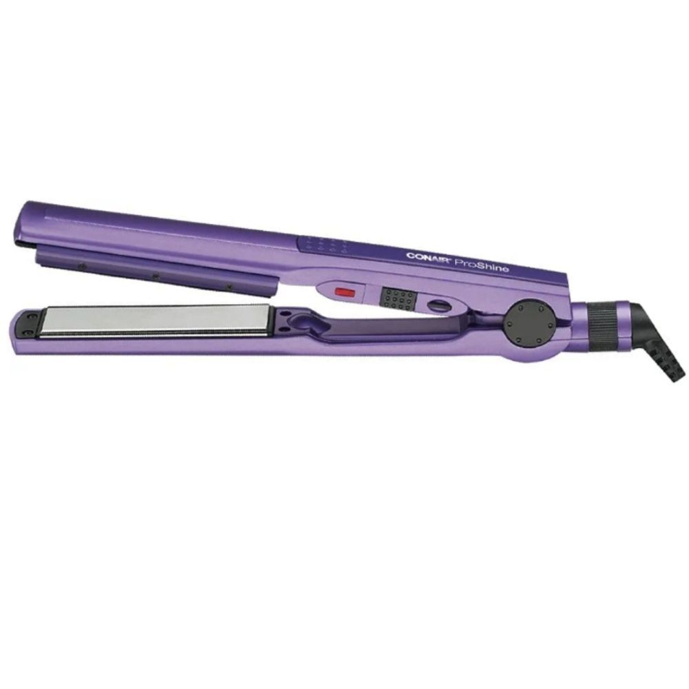 Conair proshine women's purple hair straightener flat iron